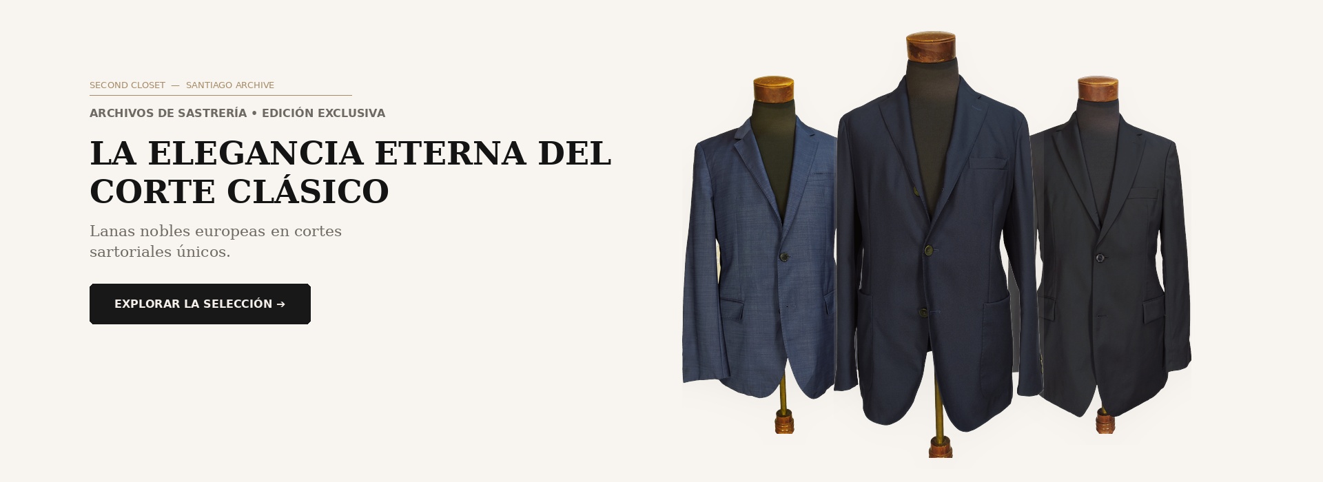 Drop Reciente Second Closet